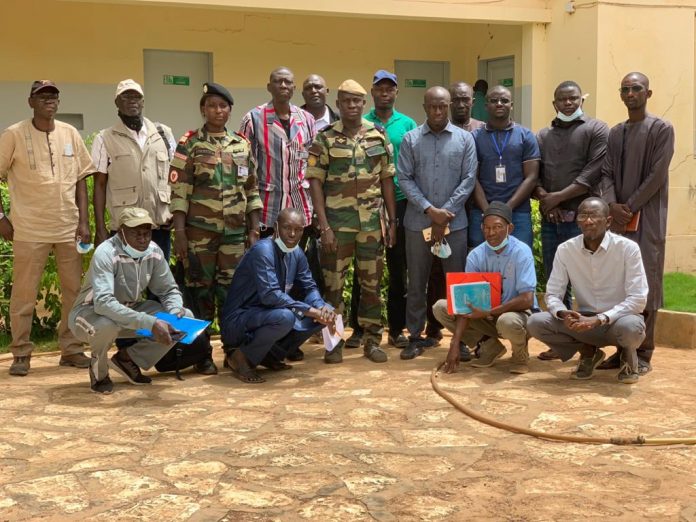 Visite de prise de contact du Directeur Général de l'ARSM, le général de brigade Khar DIOUF dans le site de Dahara du 5 Mai 2021 -img4