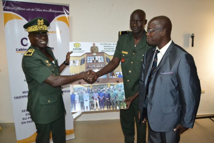 Le Mardi 30 août 2022, au siège de L'ARSM a eu lieu la cérémonie de clôture de la 4ème session du Plan Triennal de Reconversion PTR 2022-2024 -05